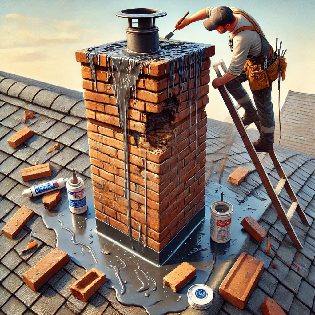 Professional Chimney Leak Repair Bellflower CA - Expert Water Damage Prevention by Chimney Sweep Bellflower